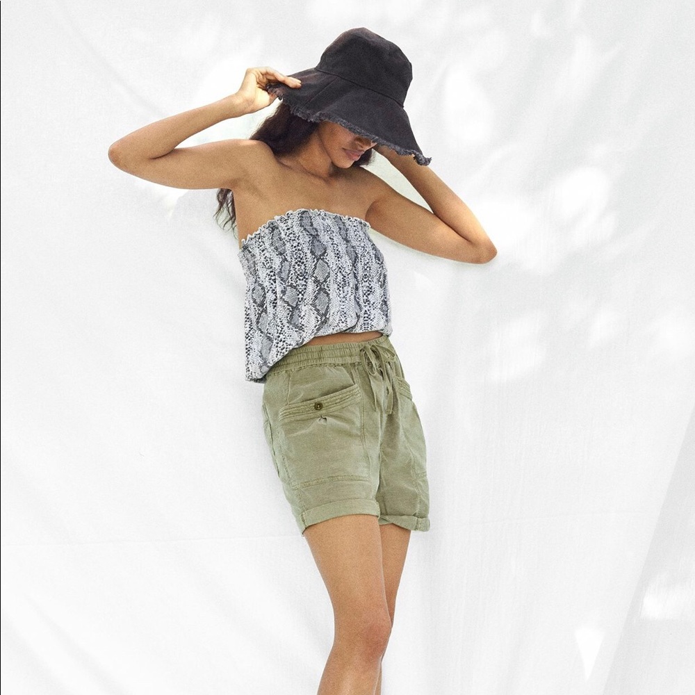 Jia Smocked tube top (medium)